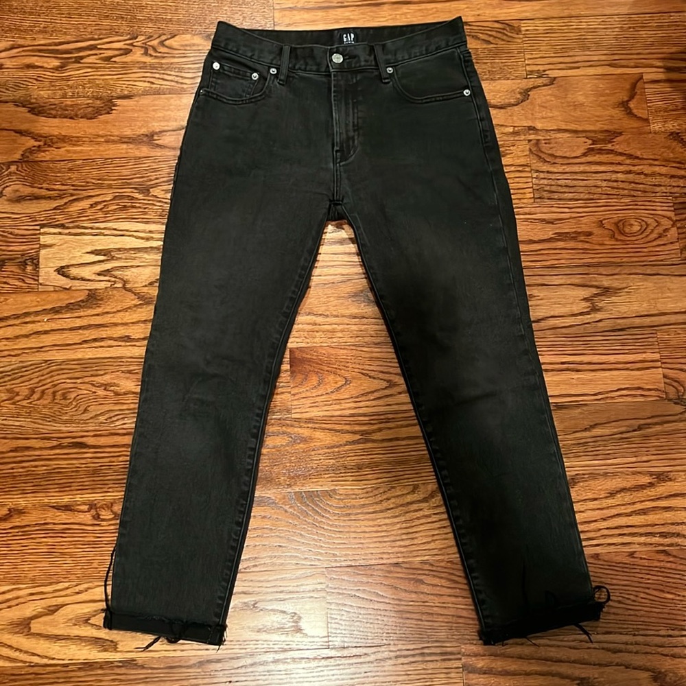 Gap Black Girlfriend Jeans